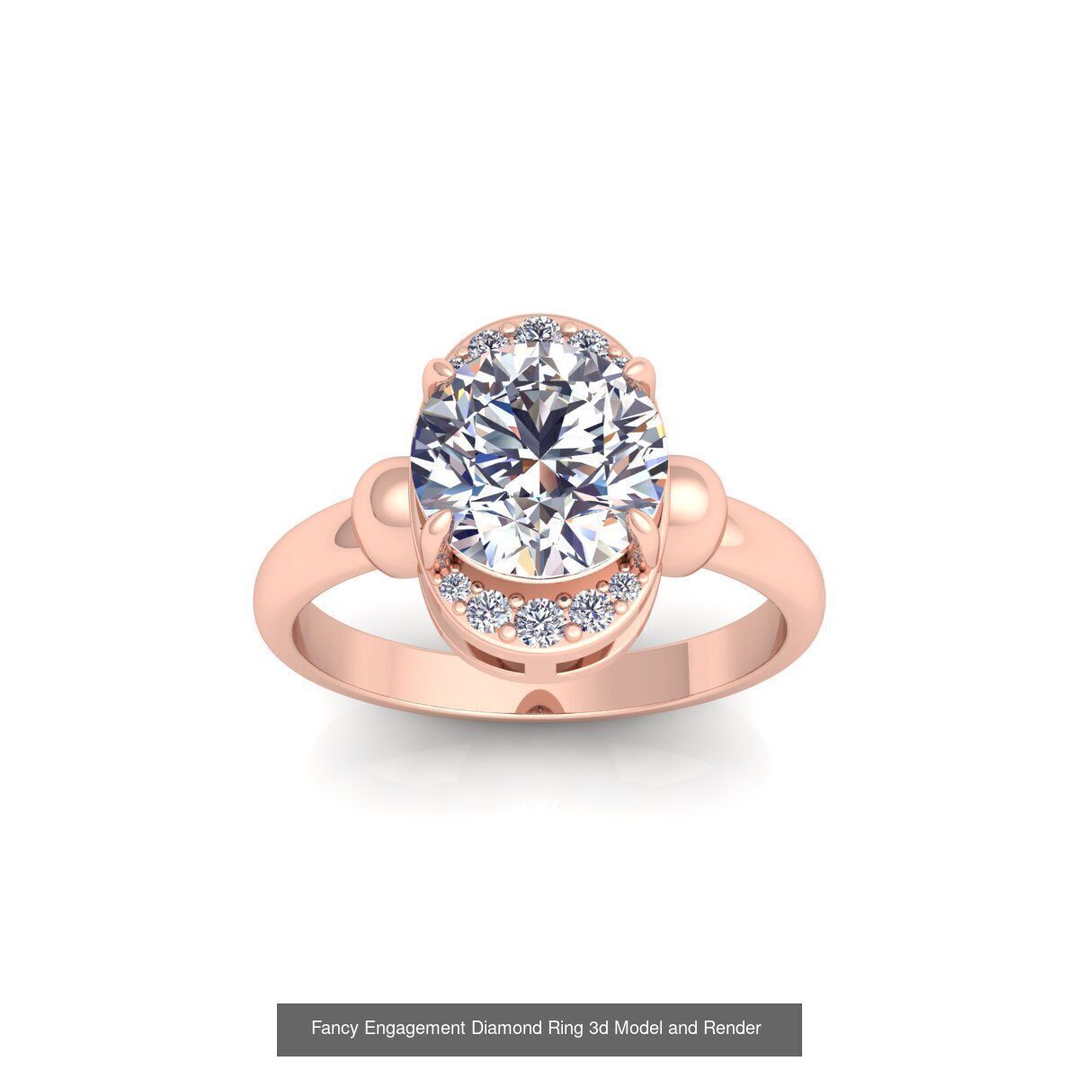 150 Fancy Engagement Ring Collection and Render  _103