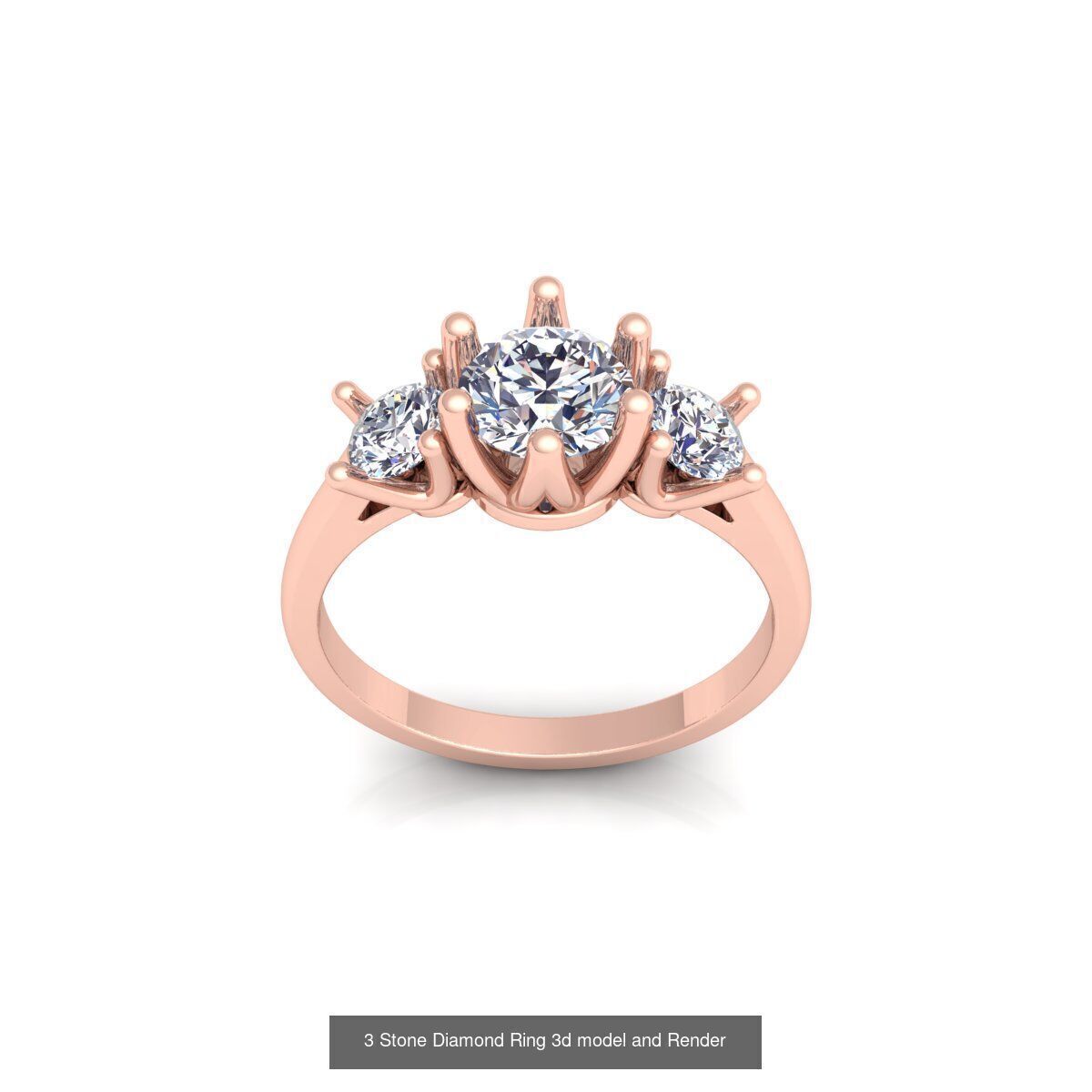 150 Fancy Engagement Ring Collection and Render  _61