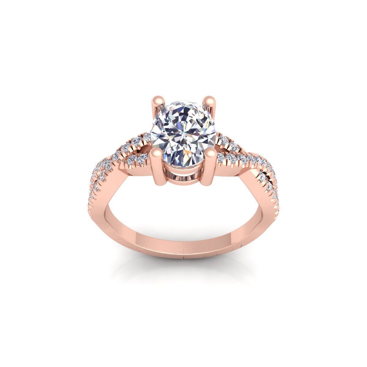 150 Fancy Engagement Ring Collection and Render  _268