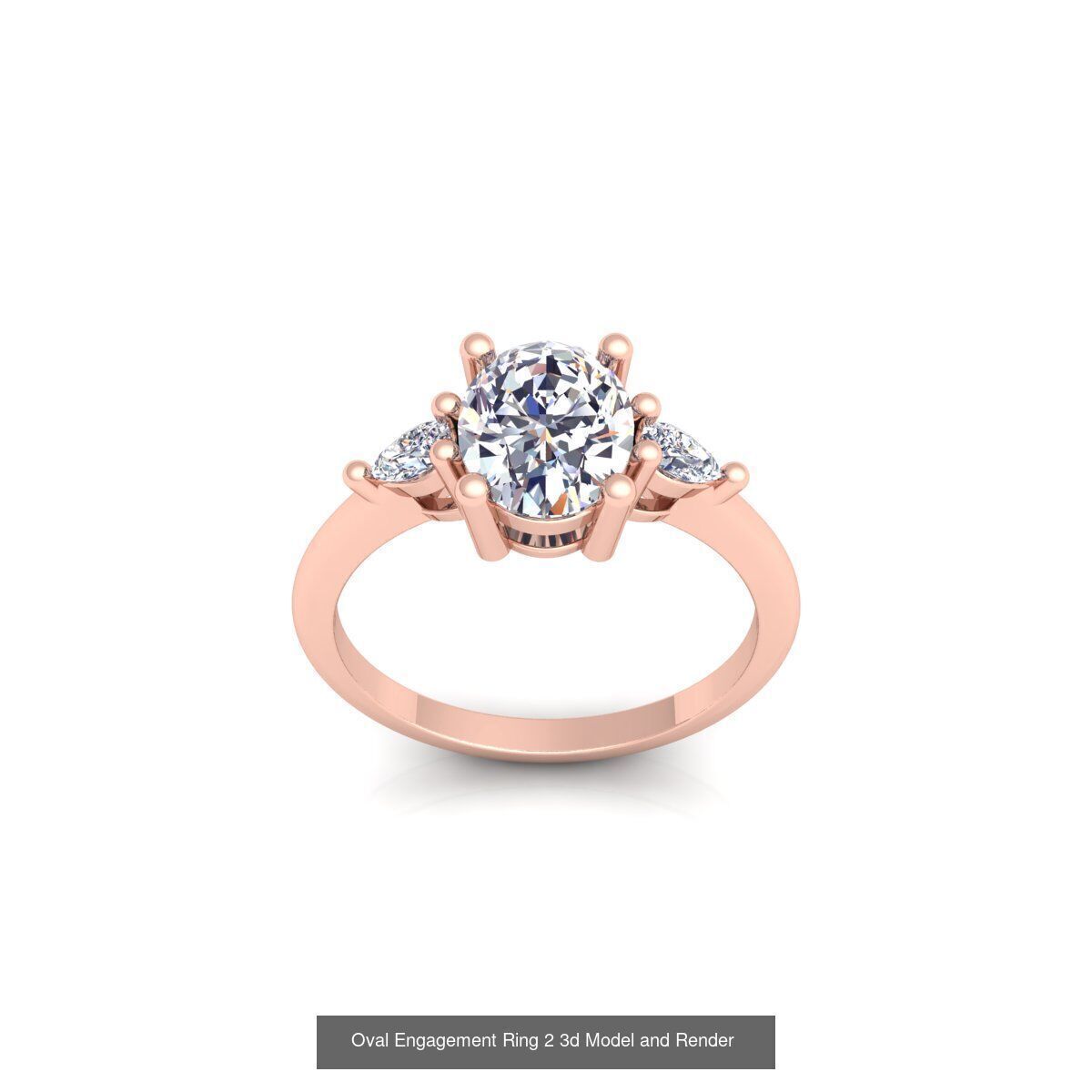 150 Fancy Engagement Ring Collection and Render  _130