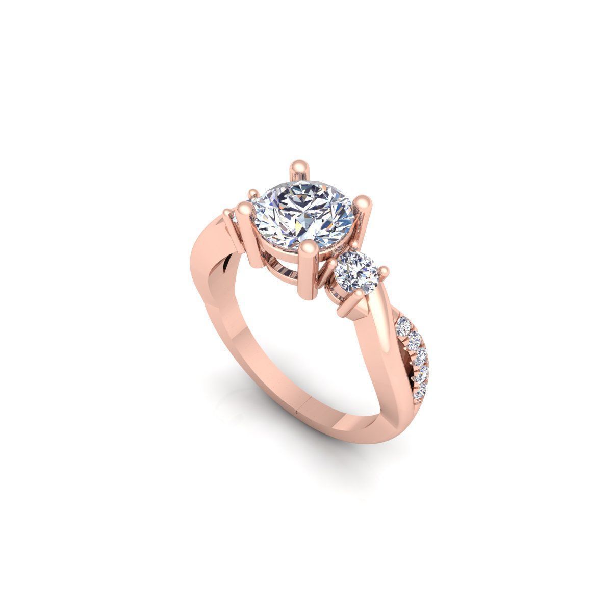 150 Fancy Engagement Ring Collection and Render  _267
