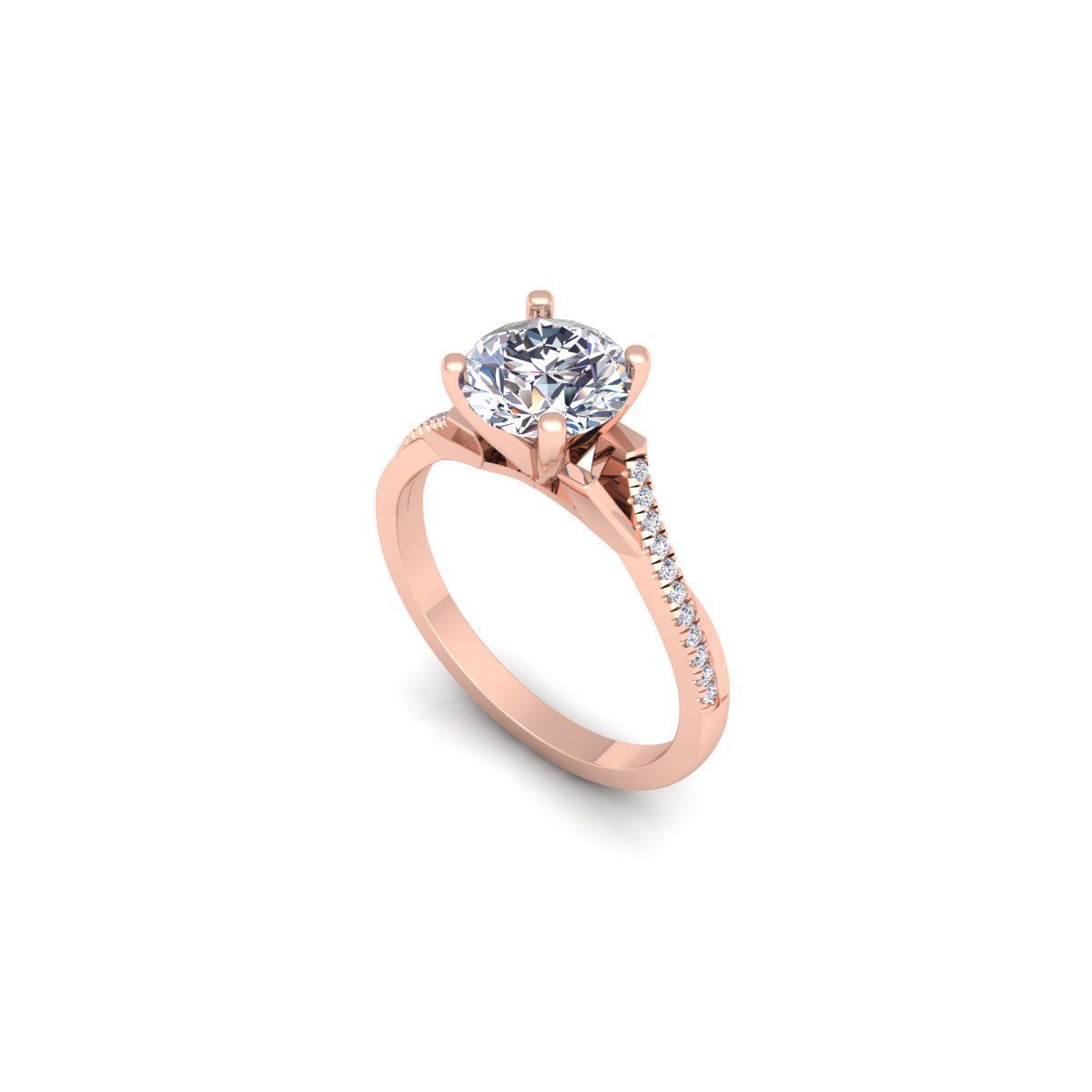 150 Fancy Engagement Ring Collection and Render  _239