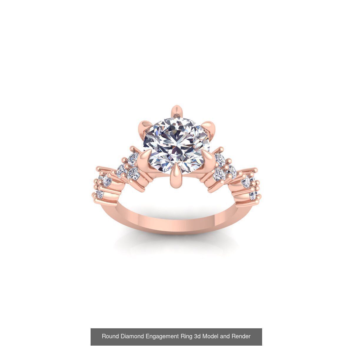 150 Fancy Engagement Ring Collection and Render  _71