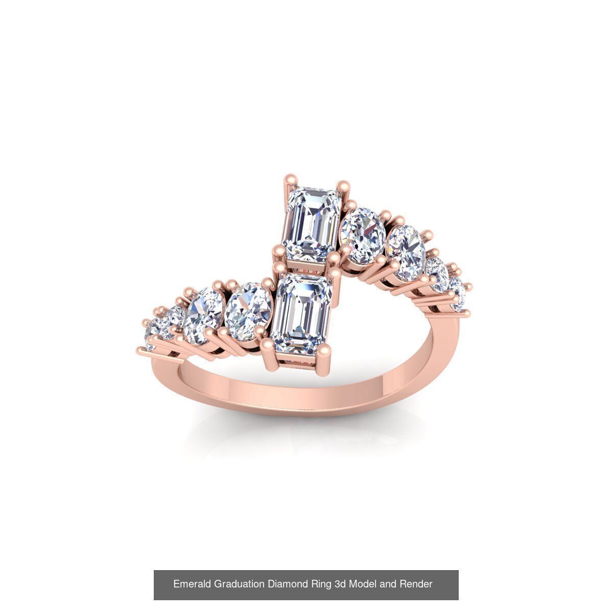 150 Fancy Engagement Ring Collection and Render  _38