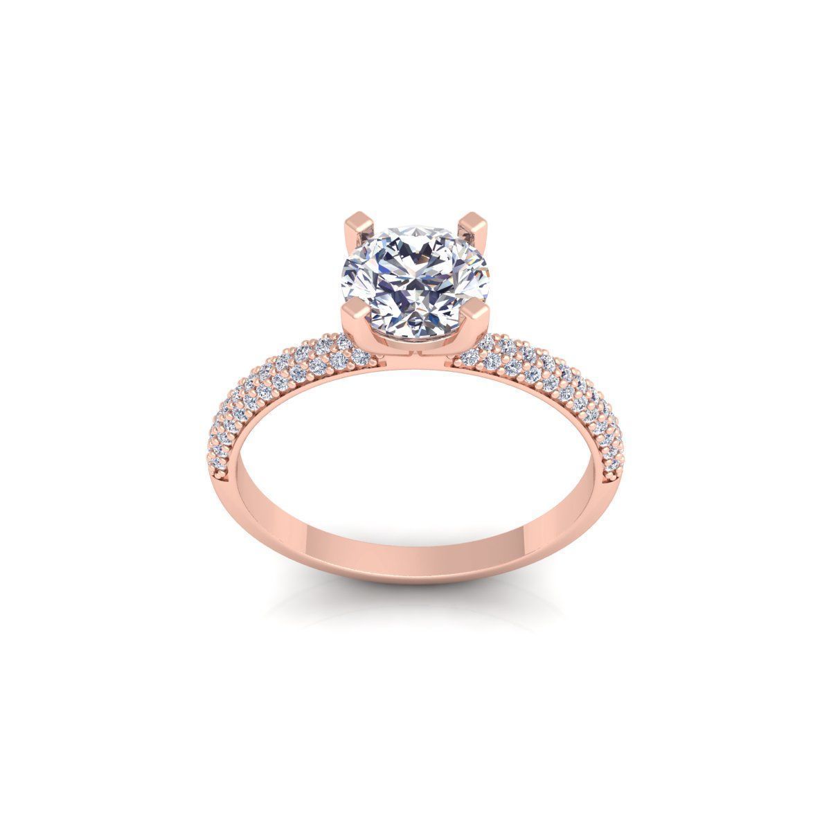 150 Fancy Engagement Ring Collection and Render  _258