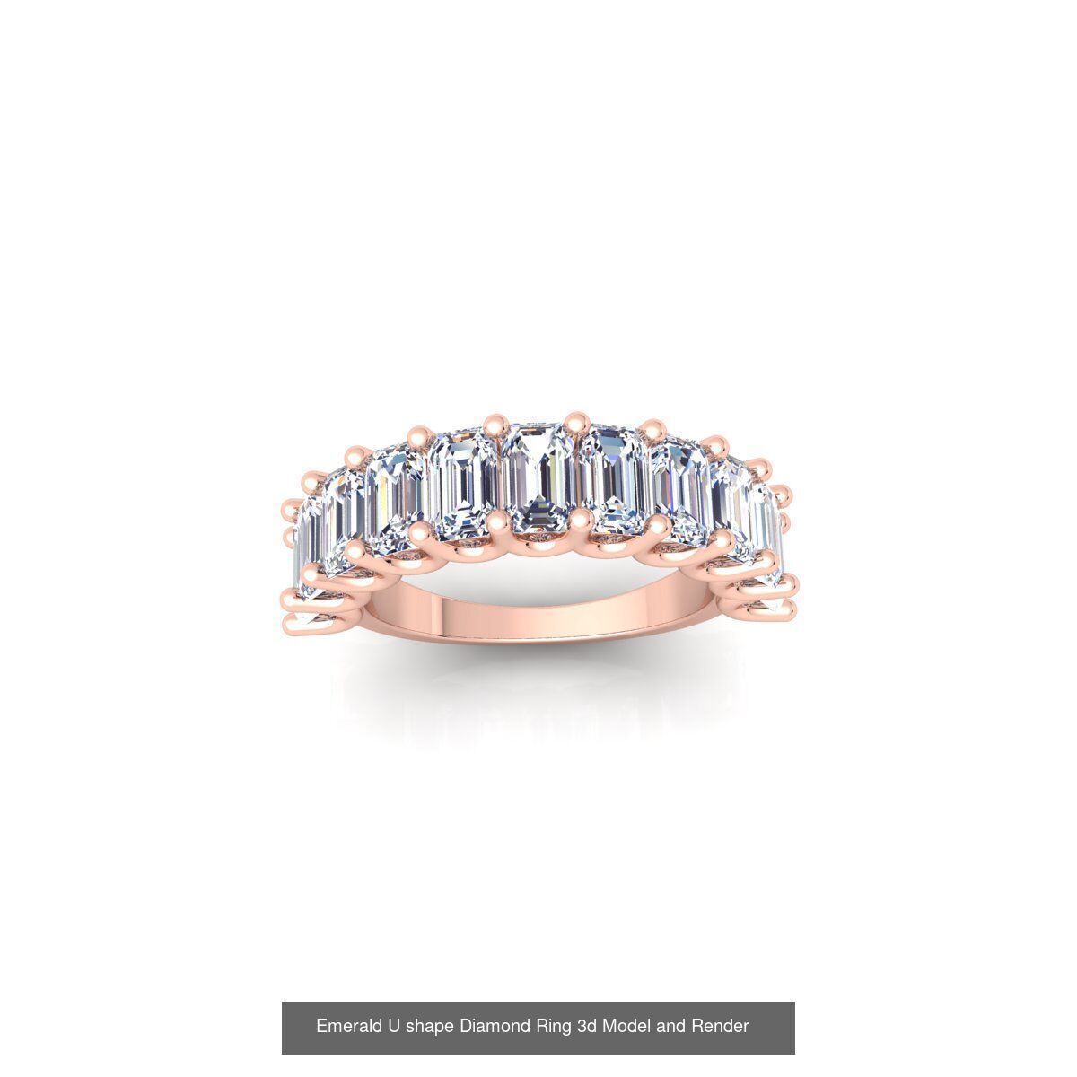 150 Fancy Engagement Ring Collection and Render  _45