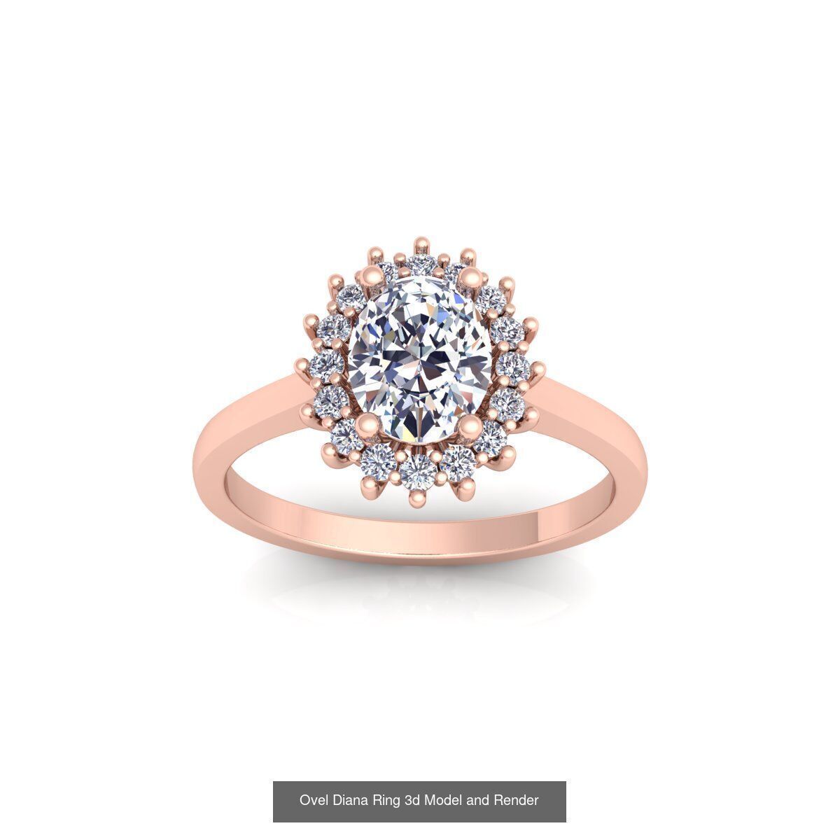 150 Fancy Engagement Ring Collection and Render  _79