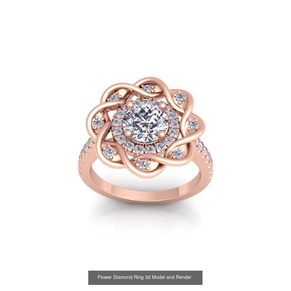 150 Fancy Engagement Ring Collection and Render  _121