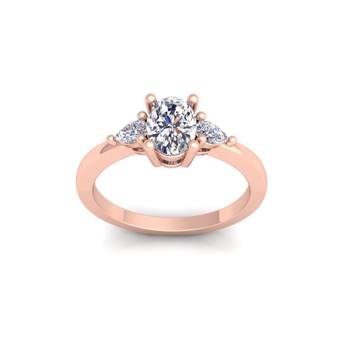 150 Fancy Engagement Ring Collection and Render  _265