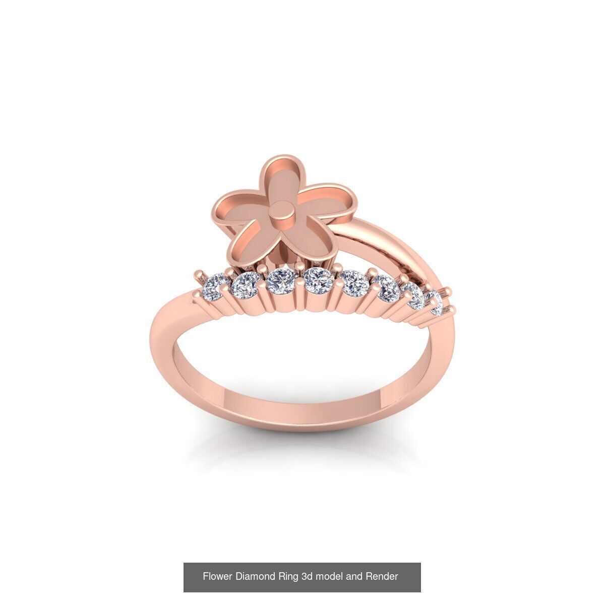 150 Fancy Engagement Ring Collection and Render  _60