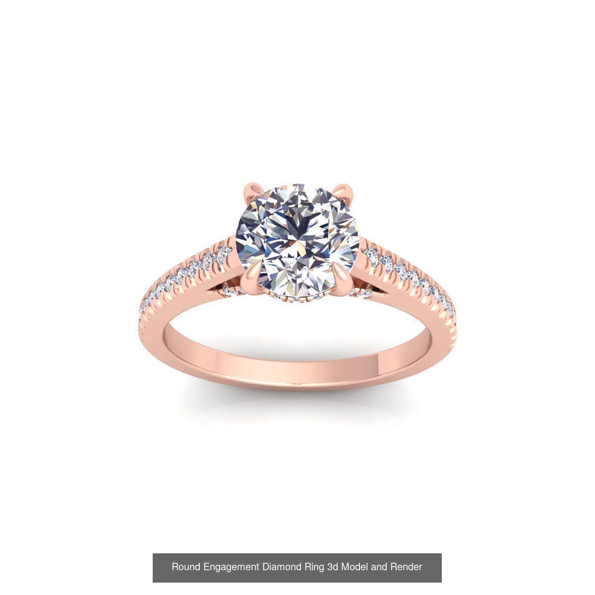 150 Fancy Engagement Ring Collection and Render  _81