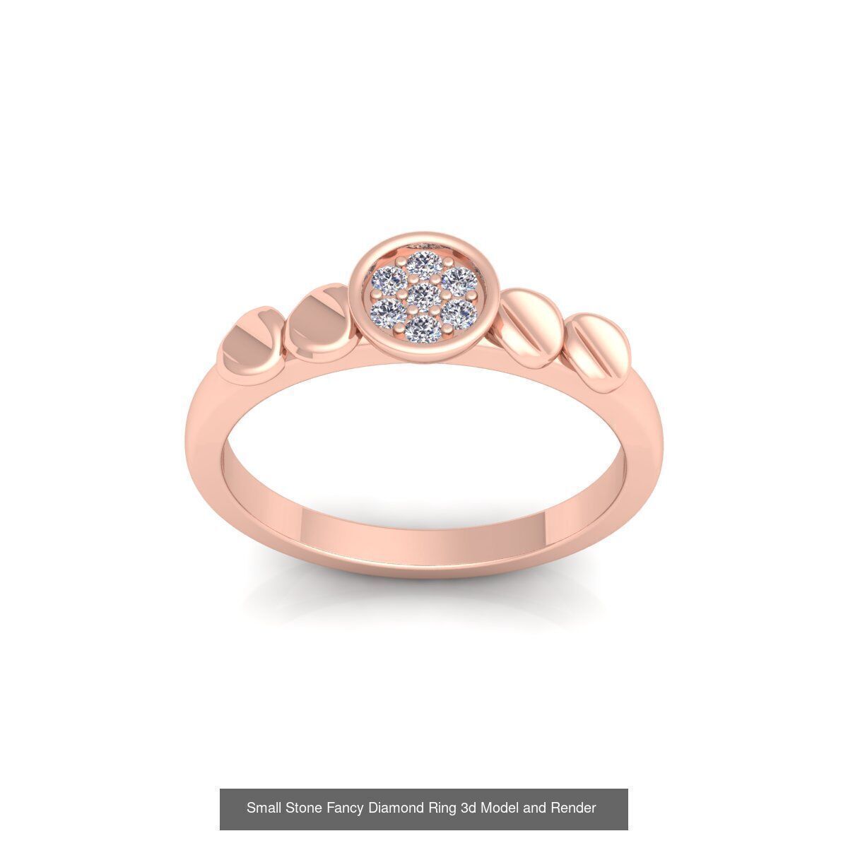 150 Fancy Engagement Ring Collection and Render  _100