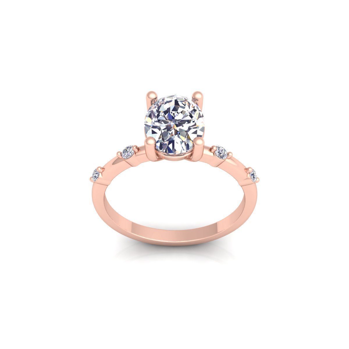 150 Fancy Engagement Ring Collection and Render  _253