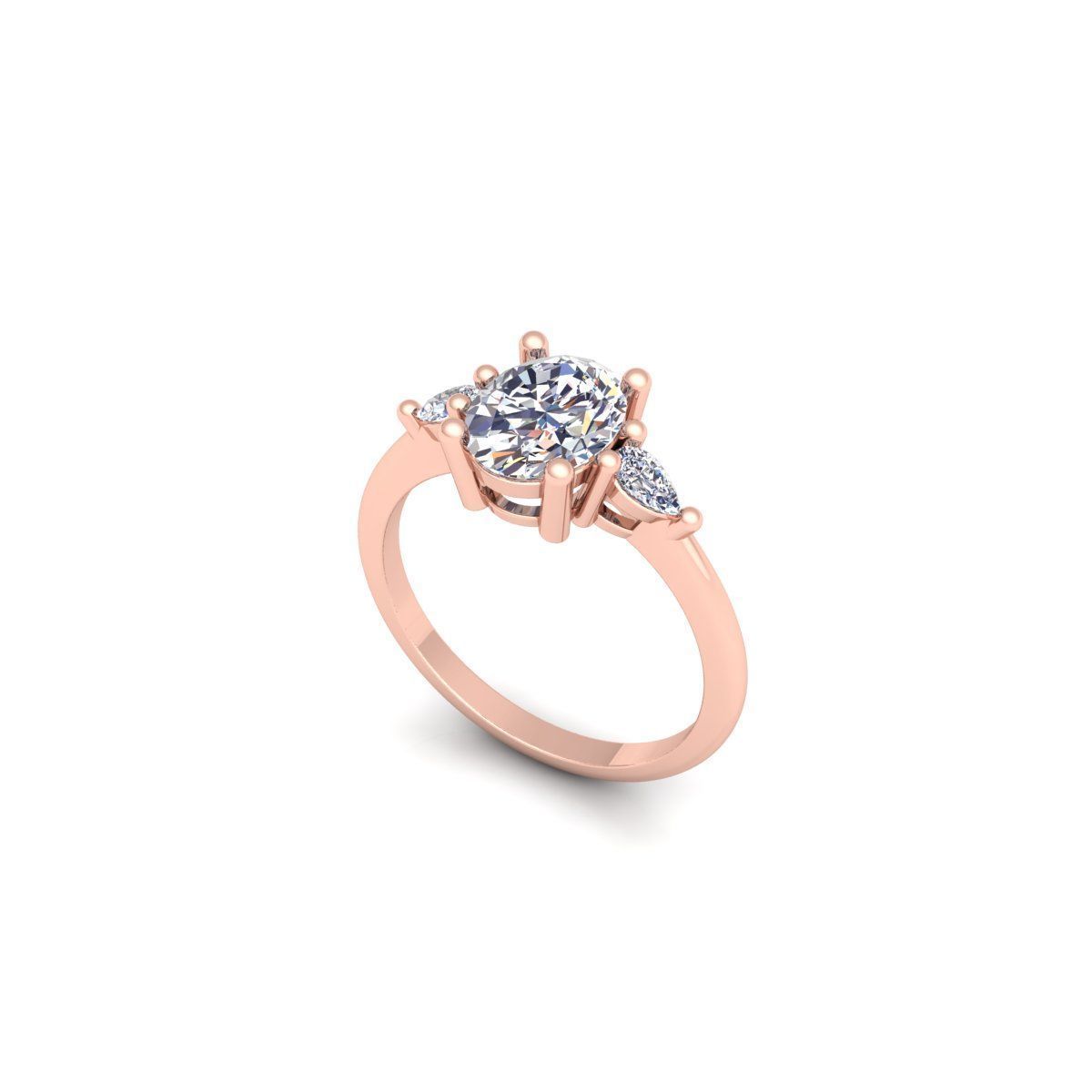 150 Fancy Engagement Ring Collection and Render  _185