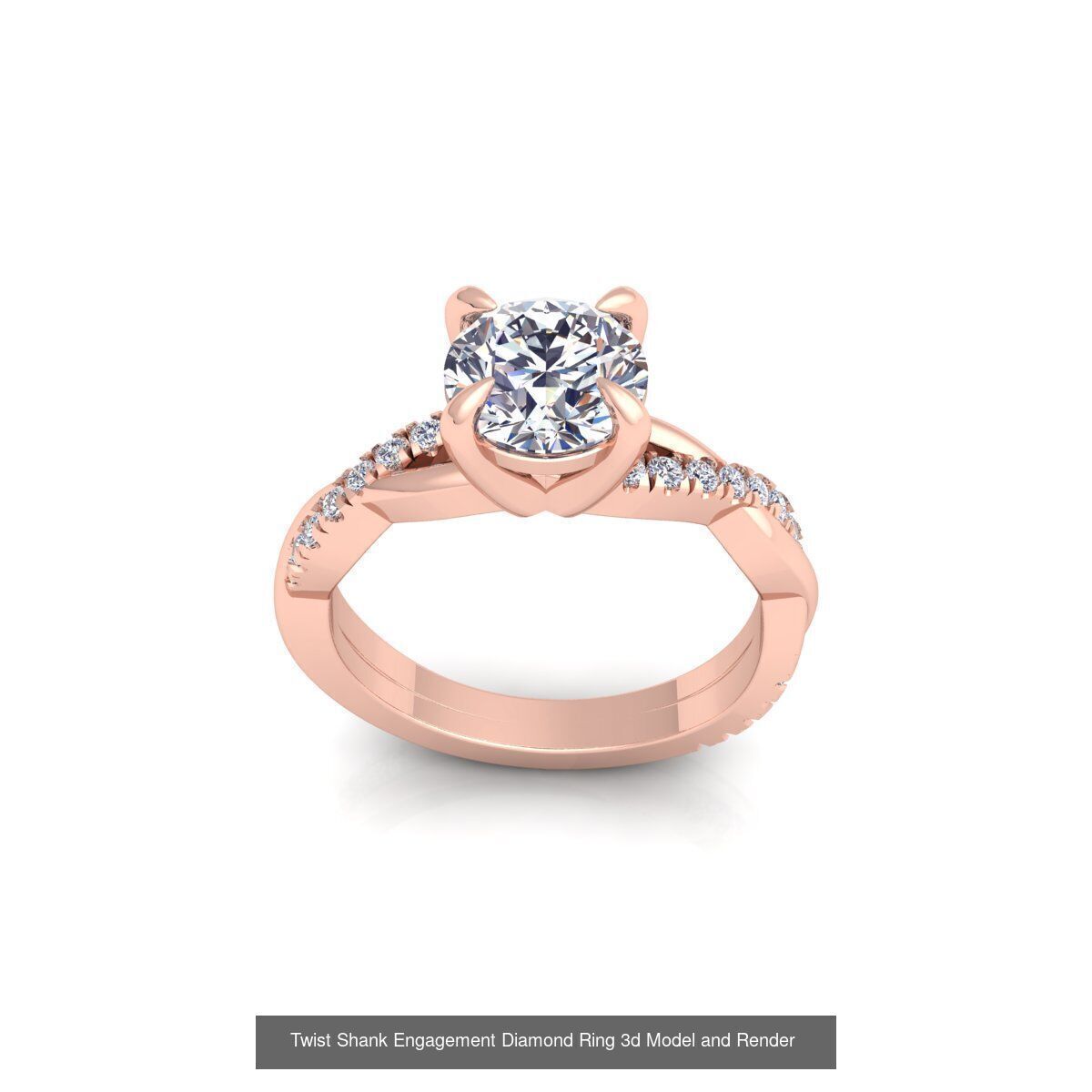 150 Fancy Engagement Ring Collection and Render  _158
