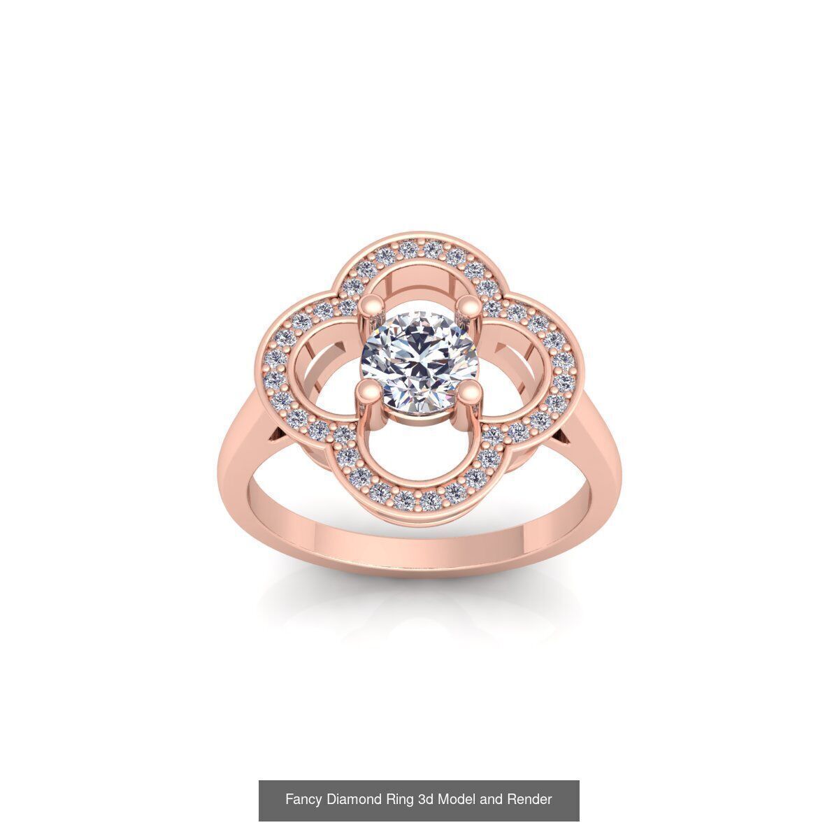 150 Fancy Engagement Ring Collection and Render  _70