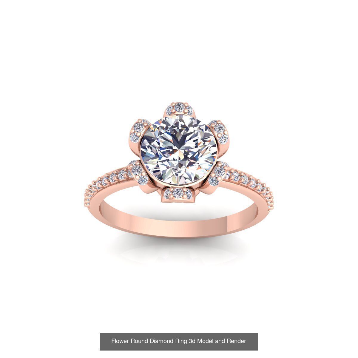 150 Fancy Engagement Ring Collection and Render  _93