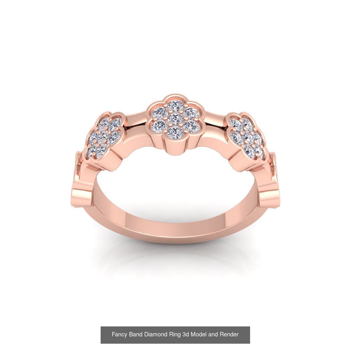 150 Fancy Engagement Ring Collection and Render  _66