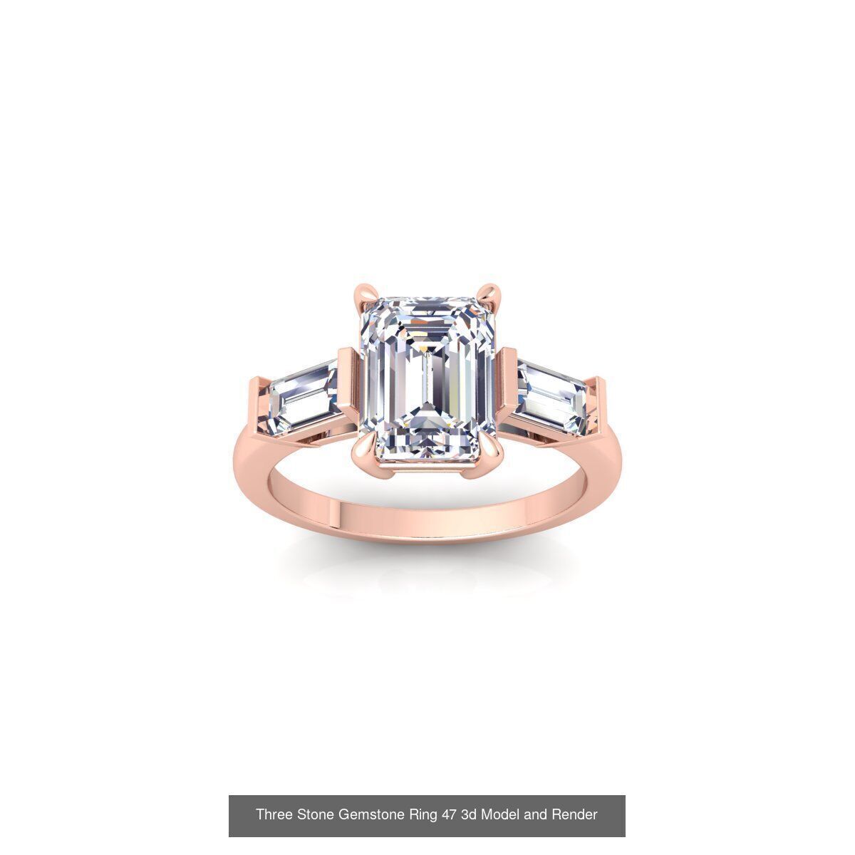 150 Fancy Engagement Ring Collection and Render  _24