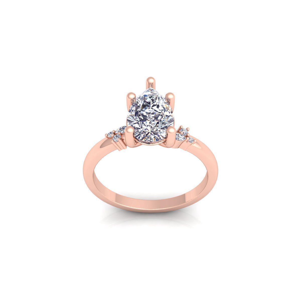150 Fancy Engagement Ring Collection and Render  _245