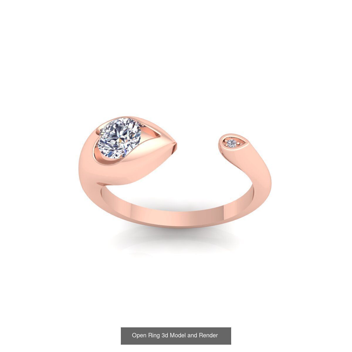 150 Fancy Engagement Ring Collection and Render  _40