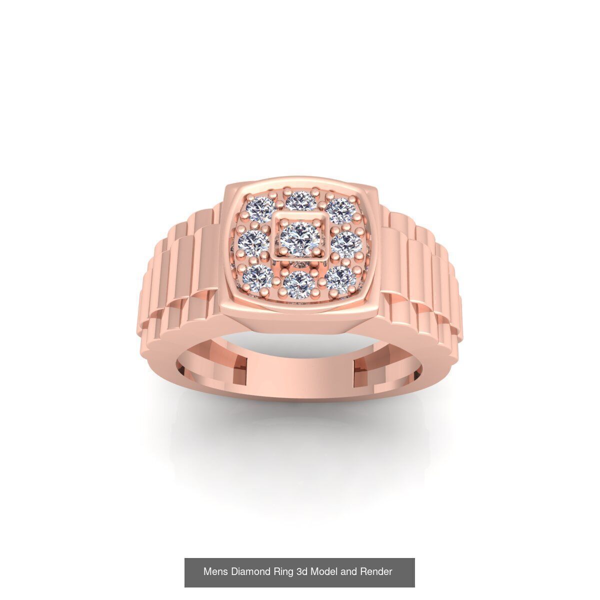 150 Fancy Engagement Ring Collection and Render  _39