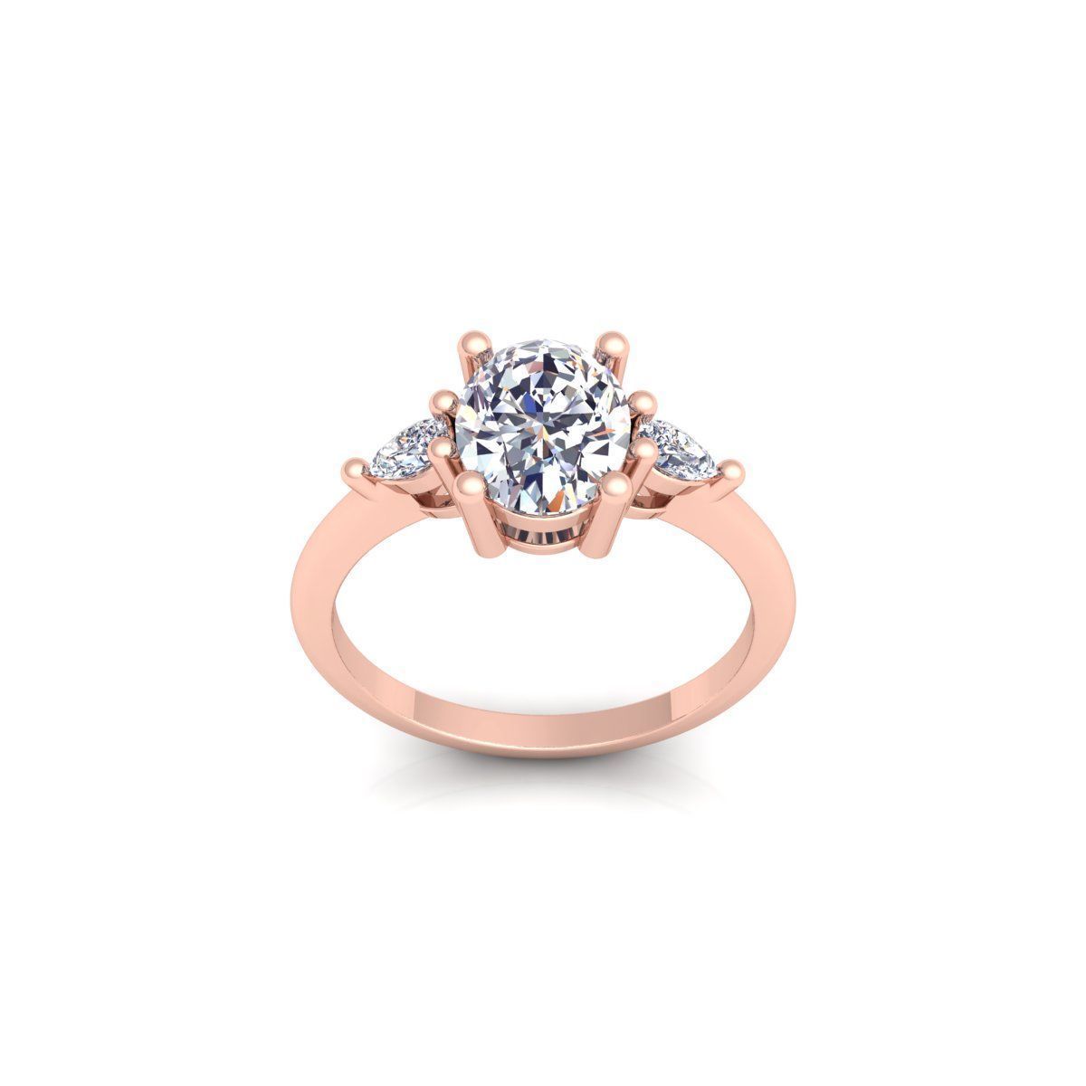 150 Fancy Engagement Ring Collection and Render  _180