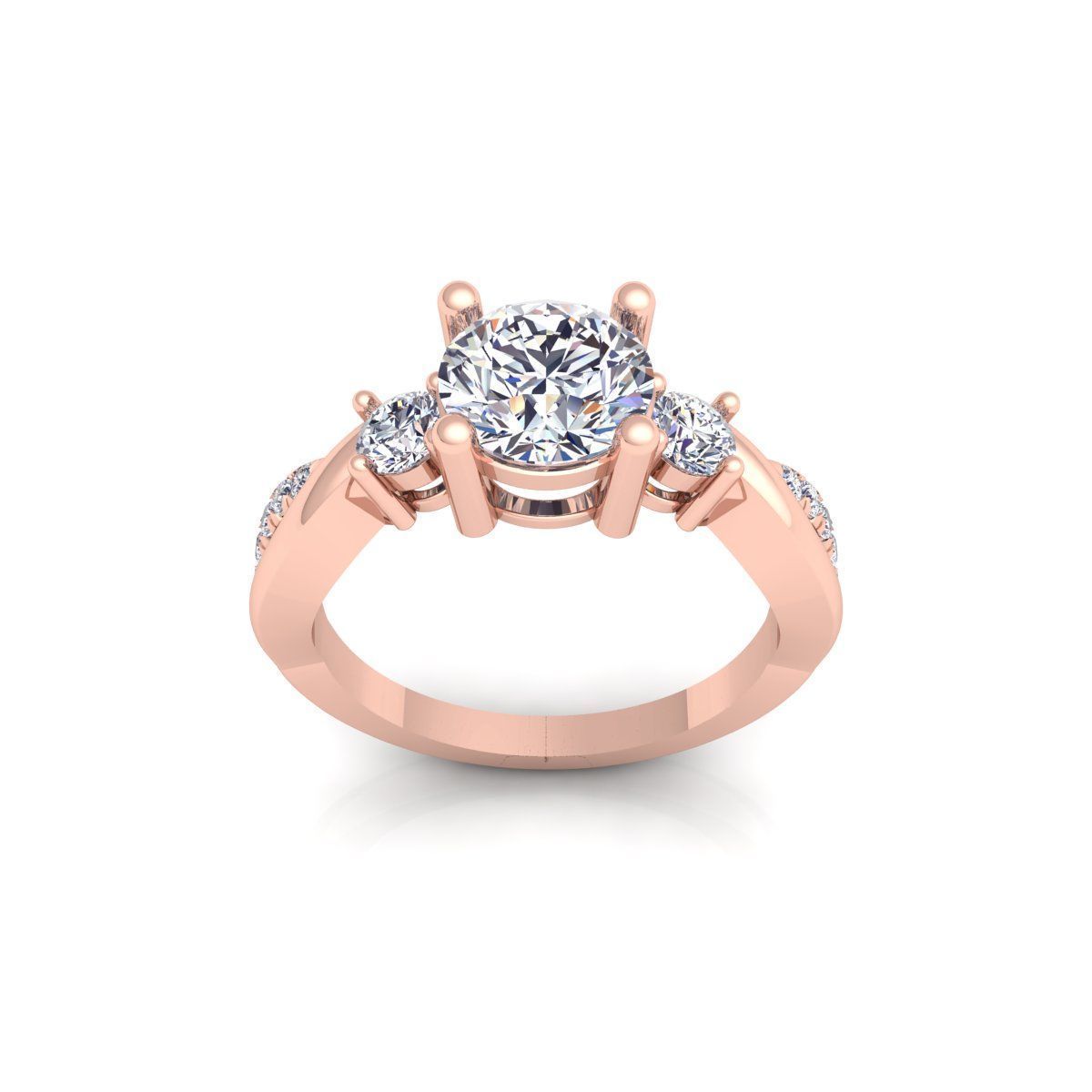 150 Fancy Engagement Ring Collection and Render  _227