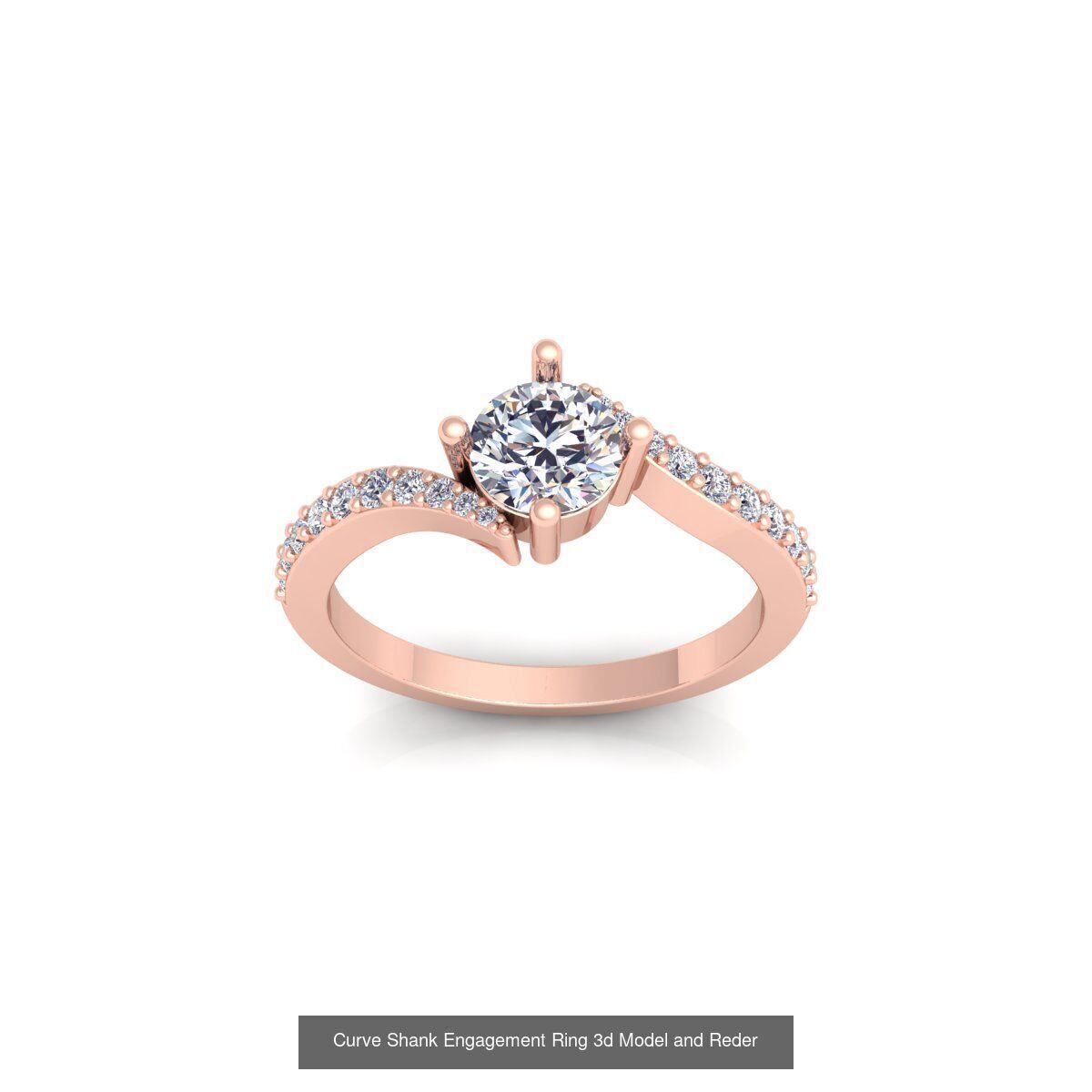150 Fancy Engagement Ring Collection and Render  _76