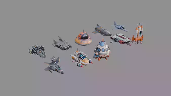 Spacecraft Pack Collection