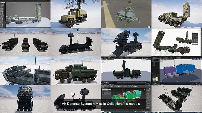 Air Defense System n Missile Collections 