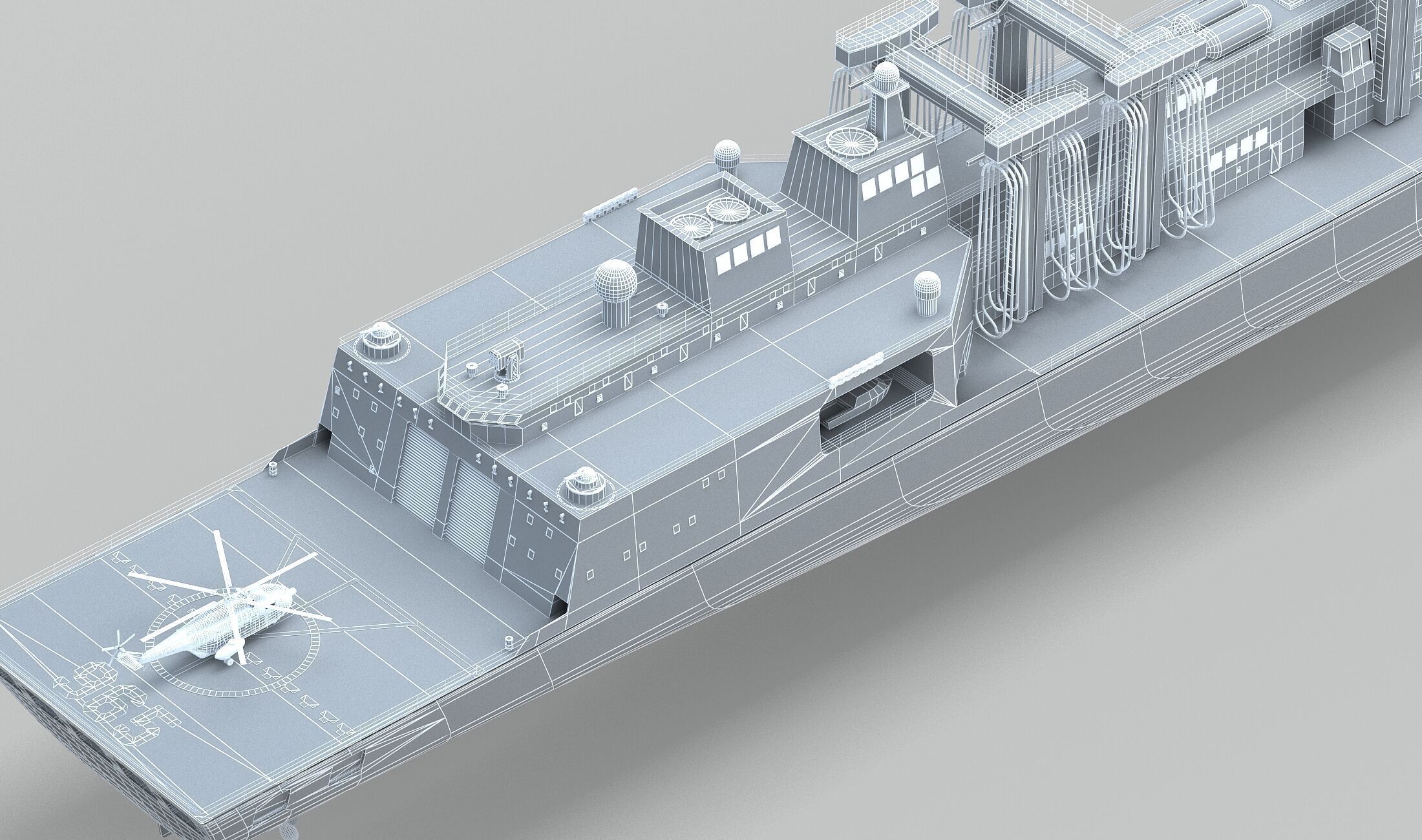 PLA Navy Type 901 Supply Ship 3D model_17
