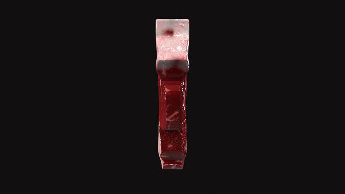 Steak V02 Low-poly 3D model 6