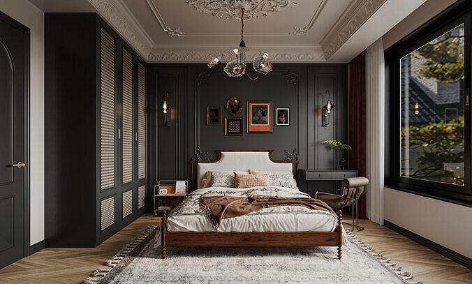  Bedroom interior 69 3D model