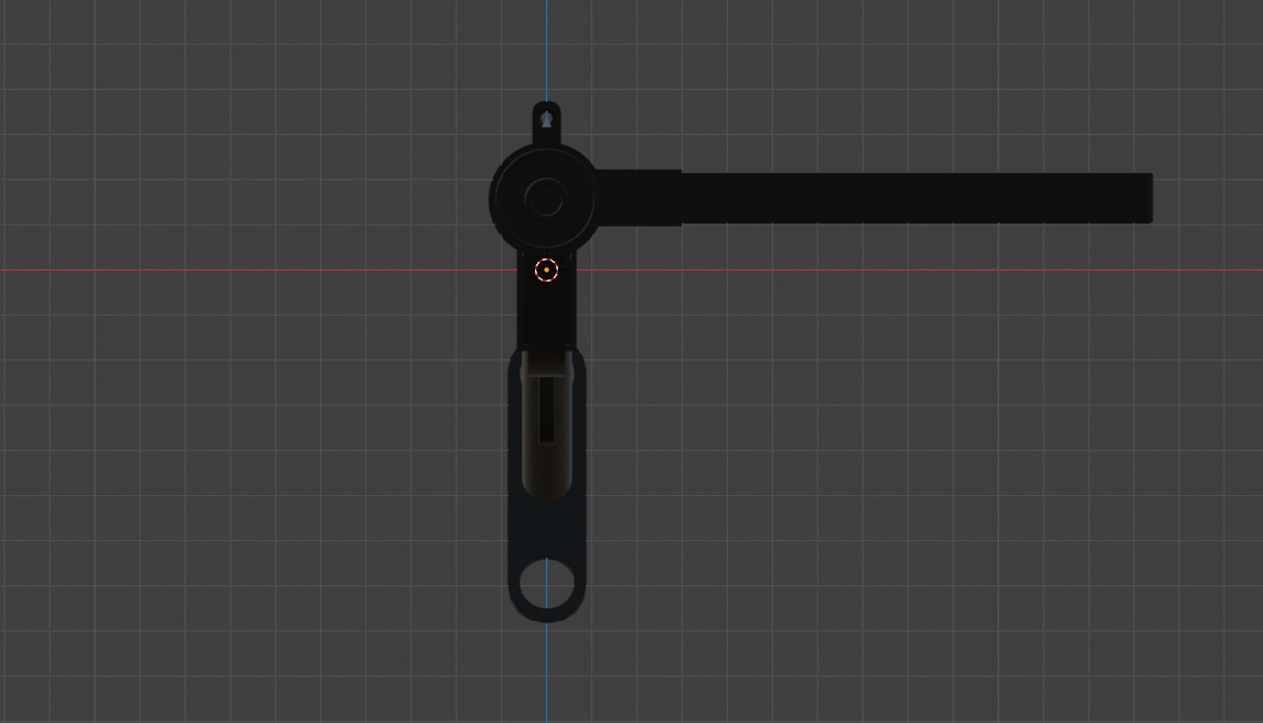 STEN GUN MK2 - Low Polygon Low-poly 3D model_5