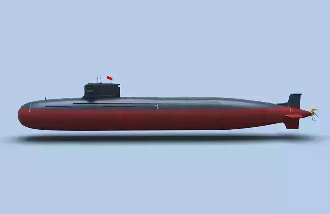 Chinese Type093 Nuclear Submarine