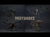 Mistsnake Fatty Brutal Low-poly 3D model_3
