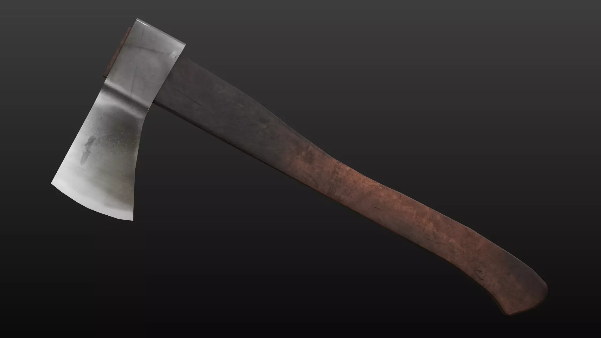 Axe 3D Model Low-poly 3D model_0