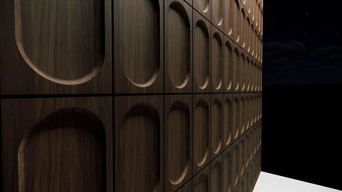 Wall Panel Free 3D model