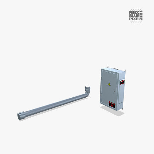 Switch V01 Low-poly 3D model