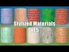 30 Materials Stylized Starter Pack Kit Texture_1
