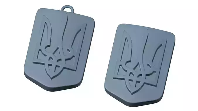 gerb ukraine trident medallion