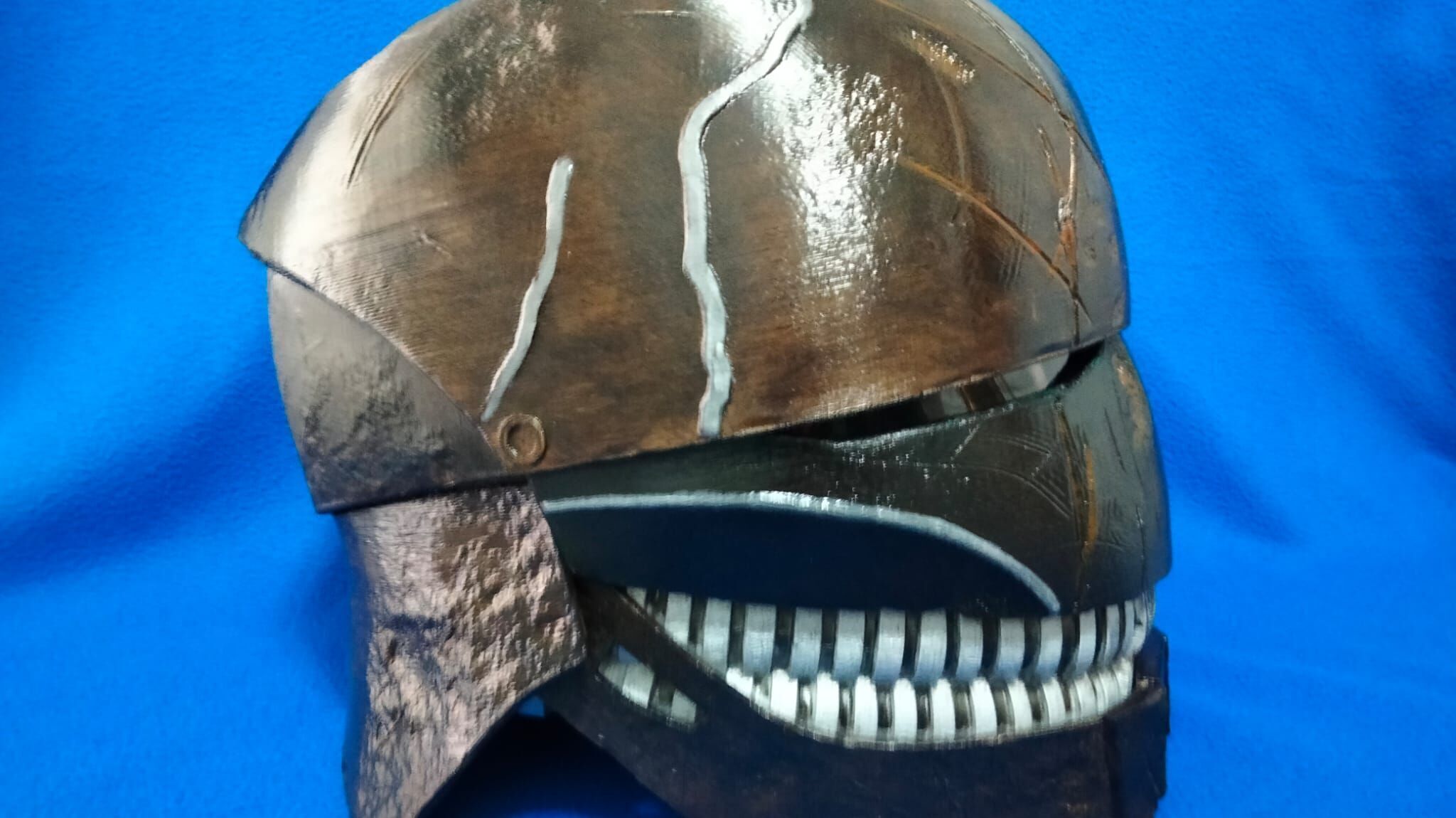 Casco de Qimir The Acolyte Modelo 3D para impresion 3d 3D print model_2