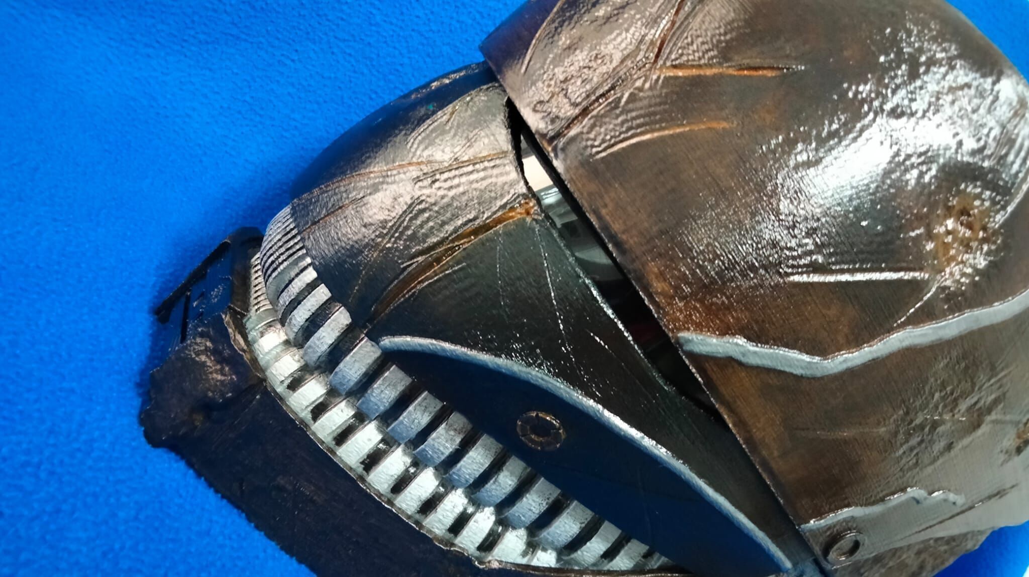 Casco de Qimir The Acolyte Modelo 3D para impresion 3d 3D print model_1