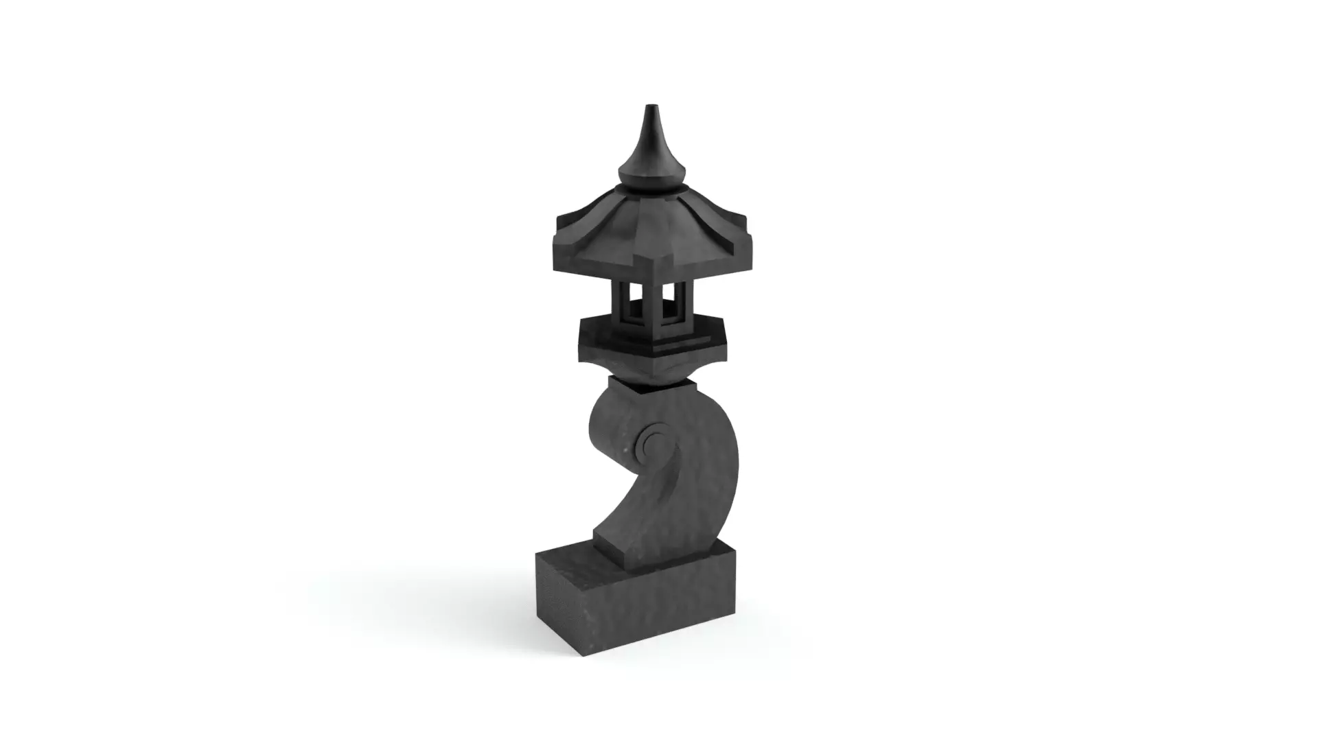 Vintage Outdoor Garden Light 3D print model