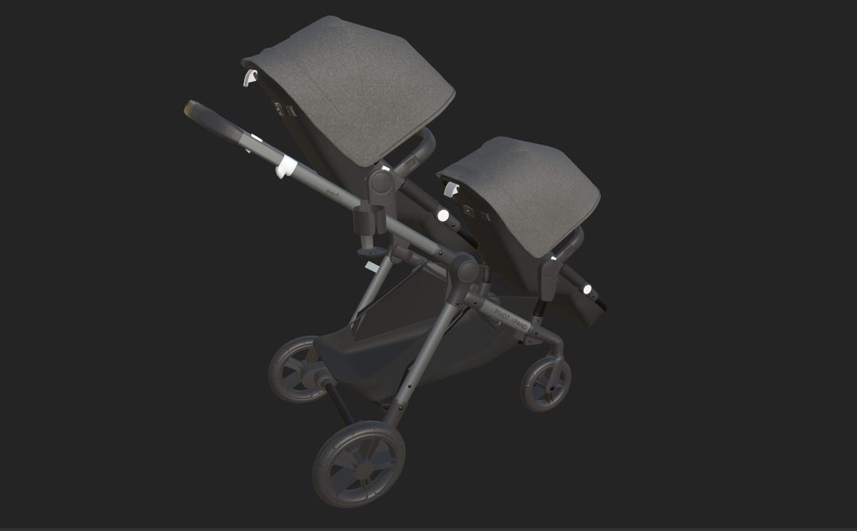 Evenflo Stroller Free 3D model_3