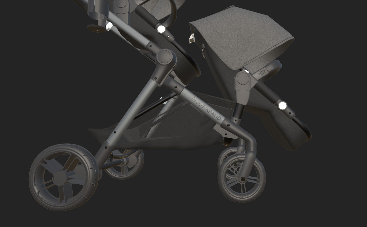 Evenflo Stroller Free 3D model_4