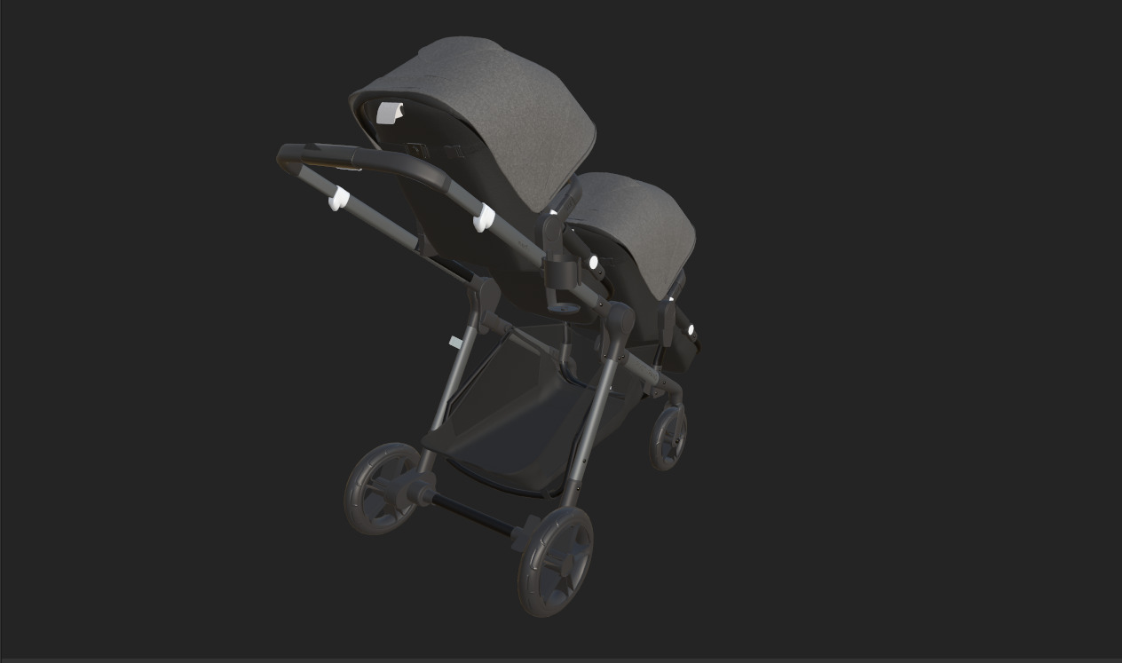 Evenflo Stroller Free 3D model_5
