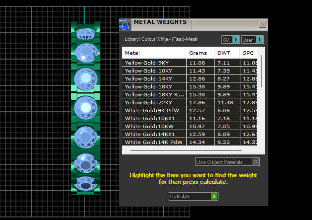 White Gold Hoop EARRING 3D print model_9