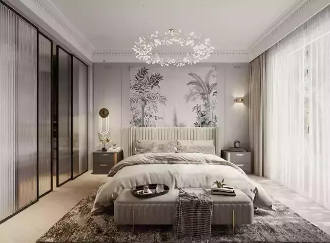  Bedroom interior 88